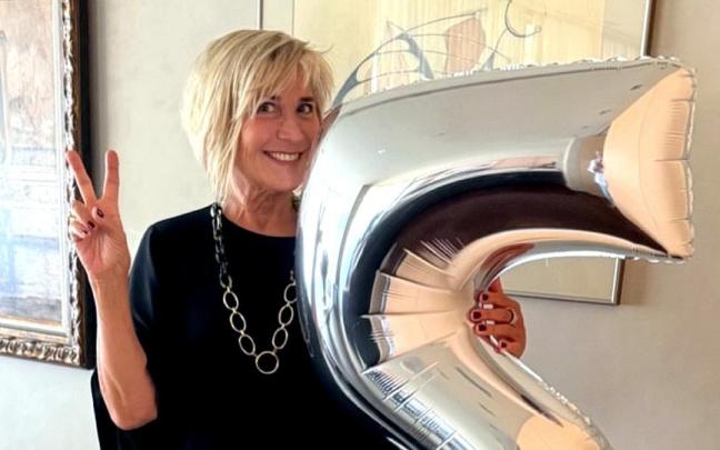 Julia Otero vuelve a la radio tras celebrar cinco años desde el final de su tratamiento oncológico.