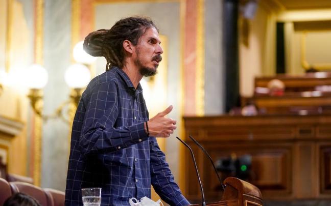 El secretario de Organización de Podemos y diputado de Unidas Podemos en el Congreso, Alberto Rodríguez