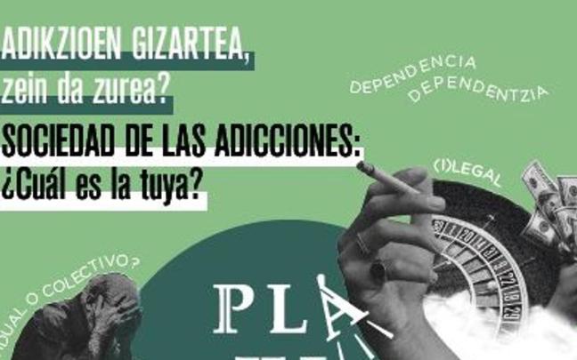 Gizarteko adikzioei buruz hausnartuko dute astearte honetan Gasteizen 'Platika' ekimenaren beste saio batean.