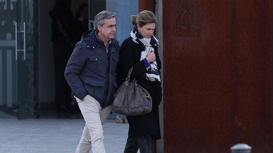 El hijo de Ruiz-Mateos, Francisco Javier Ruiz-Mateos sale de un juicio por ‘Nueva Rumasa’, en la sede de la Audiencia Nacional de San Fernando de Henares, a 29 de enero de 2024.