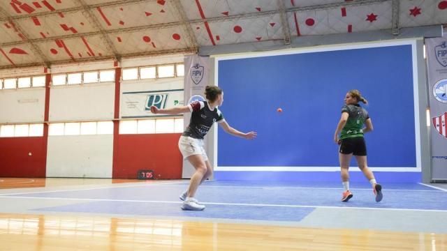 En imágenes: los pelotaris de Euskal Selekzioa, durante el Campeonato del Mundo de Pelota Vasca de Argentina.