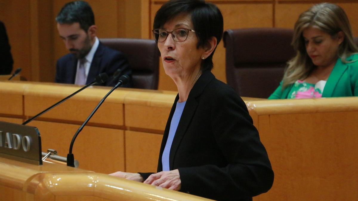 Estefanía Beltrán de Heredia en el Senado.