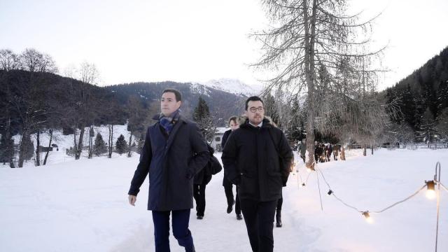 Imanol Pradales, en la localidad alpina de Davos.