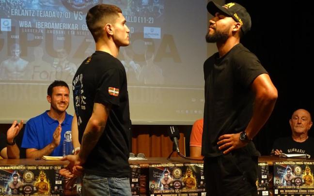 Presentación de la Noche del Boxeo de Ordizia.