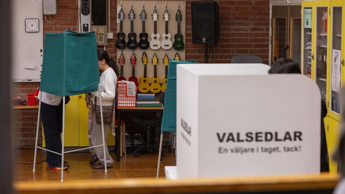 Elecciones en Suecia.