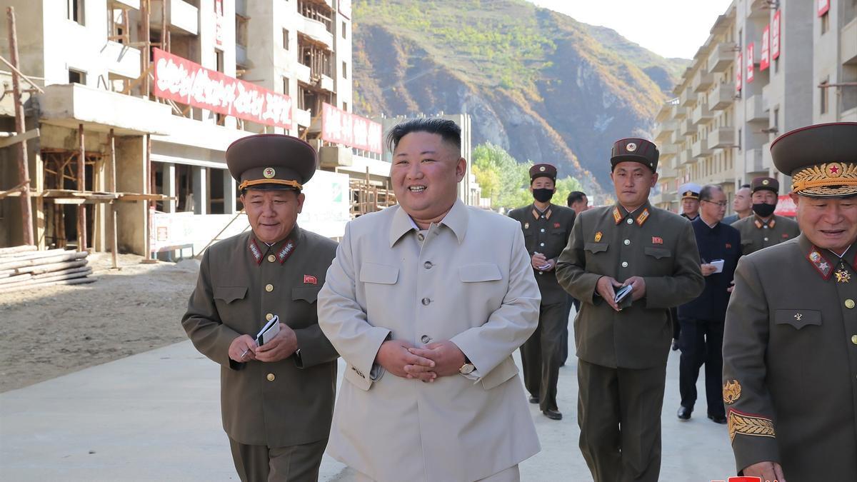El líder de Corea del Norte, Kim Jong-un, en una foto de archivo.