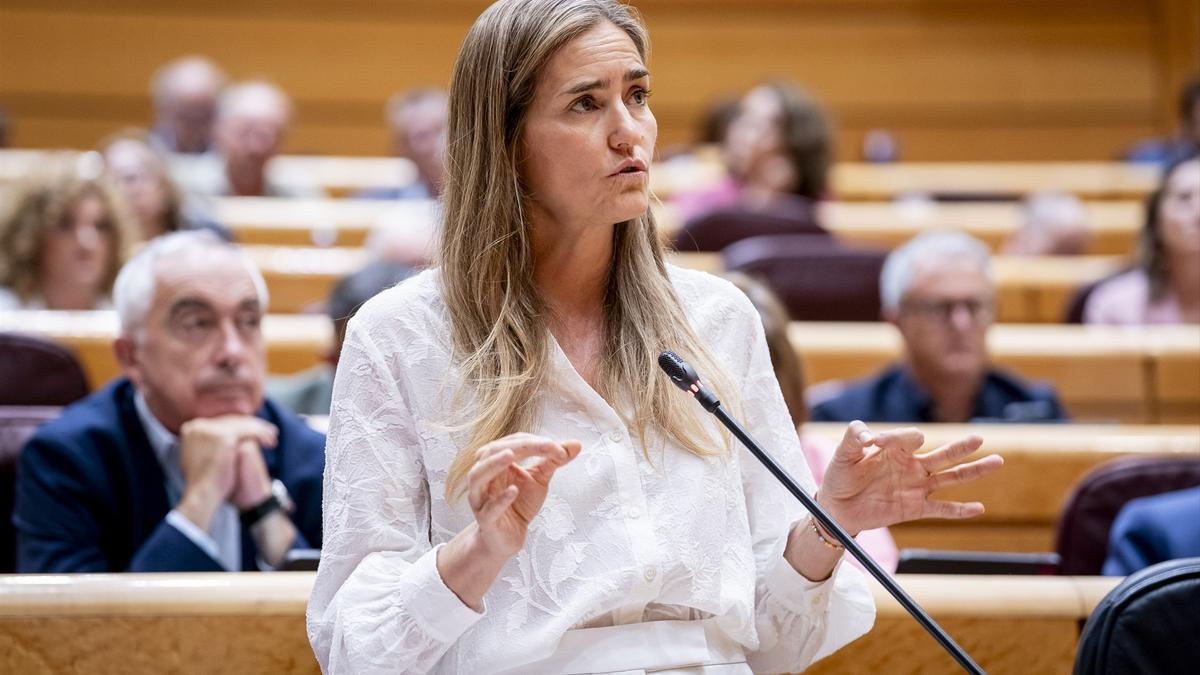 La vicepresidenta tercera y ministra para la Transición Ecológica y Reto Demográfico, Sara Aagesen.