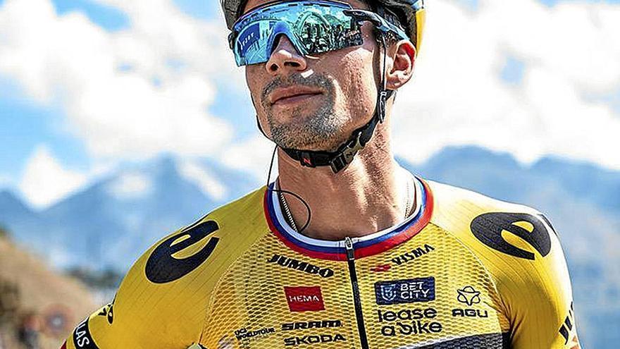 Primoz Roglic, durante la Vuelta