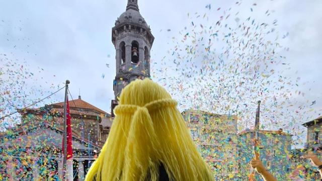 La figura de Xixili es uno de los elementos más queridos y reconocibles de las fiestas bermeotarras