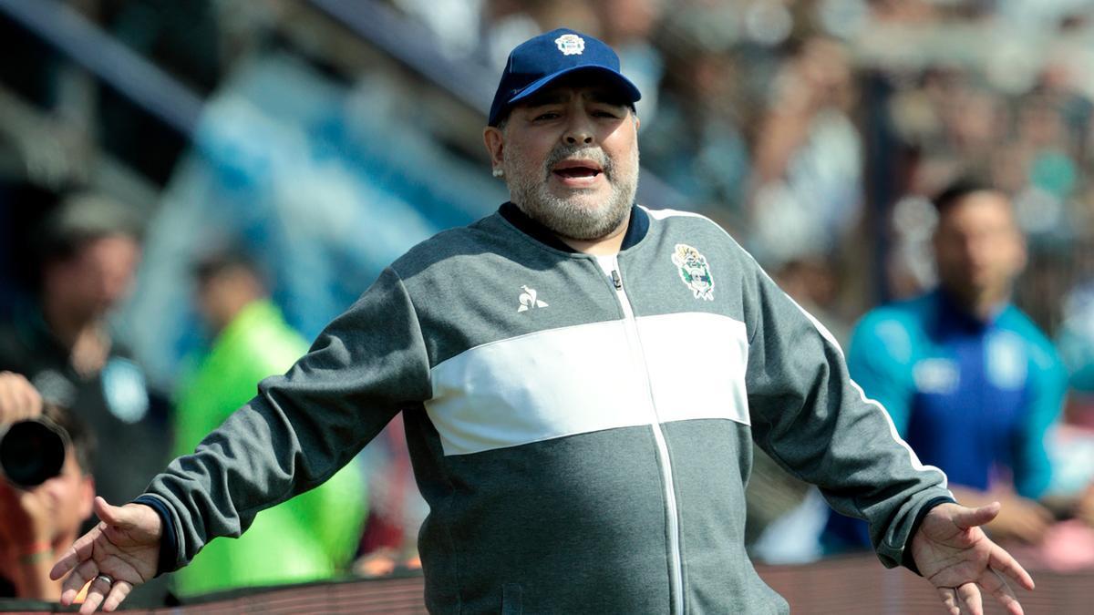 Diego Armando Maradona, en una imagen de archivo.