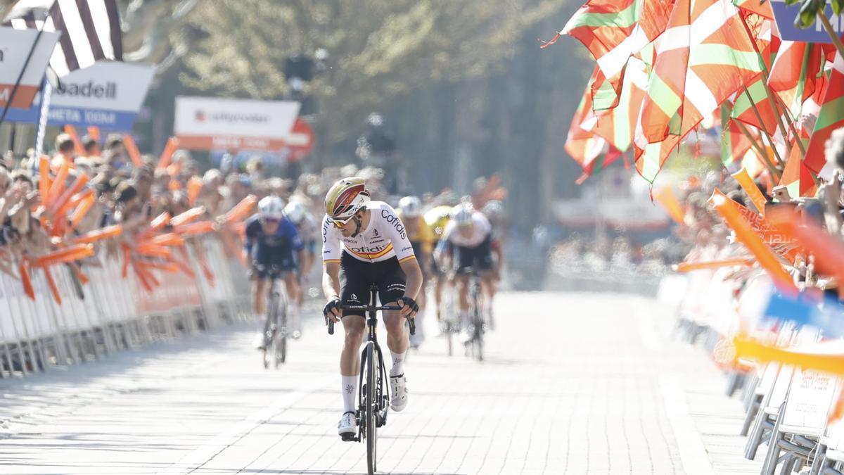 Alex Aranburu, vencedor en Beasain.