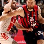 Matt Costello, en el encuentro frente al Estrella Roja.