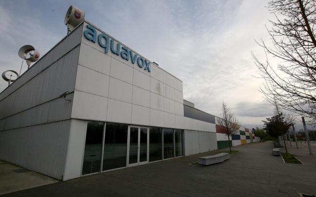 Exterior del Aquavox del barrio de San Jorge.
