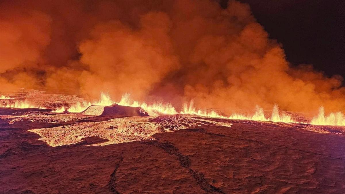 La península de Reykjanes ya fue escenario de una erupción volcánica el pasado mes de diciembre.