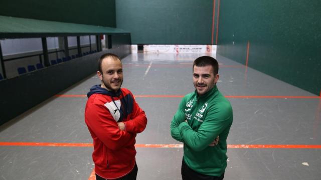 Inhar Ugarte y Ekhi Ziarrusta.