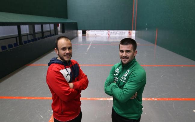 Inhar Ugarte y Ekhi Ziarrusta.