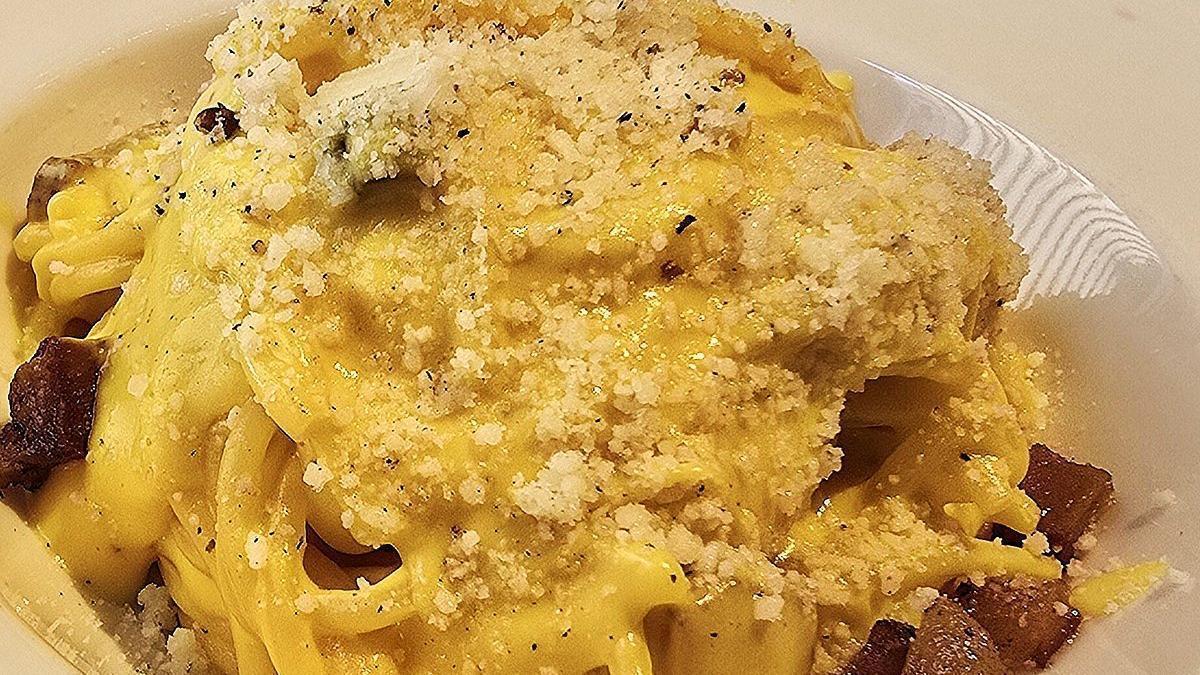 Plato de pasta de San Telmo