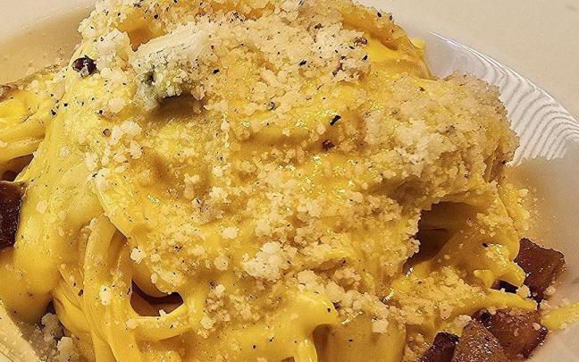 Plato de pasta de San Telmo