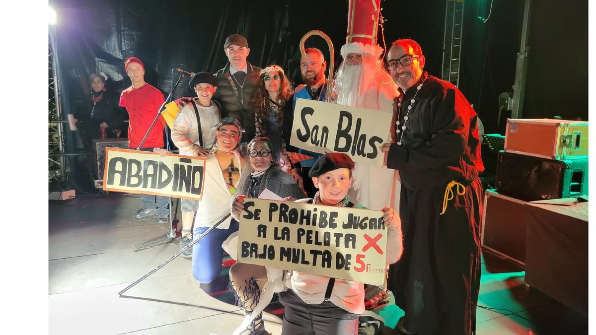 Las fiestas de San Blas en la localidad vizcaína de Abadiño se hicieron con el primer premio en la categoría de grupos pequeños