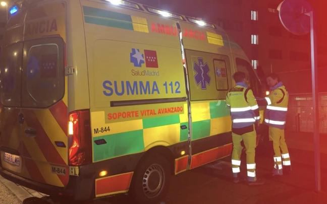 Accidente en Getafe.