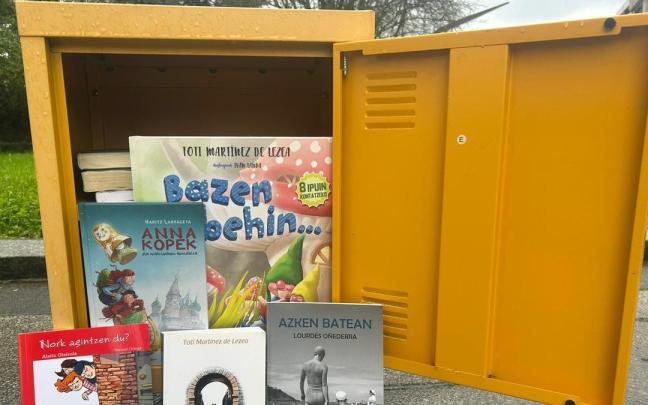 Libros disponibles para fomentar la lectura en euskera