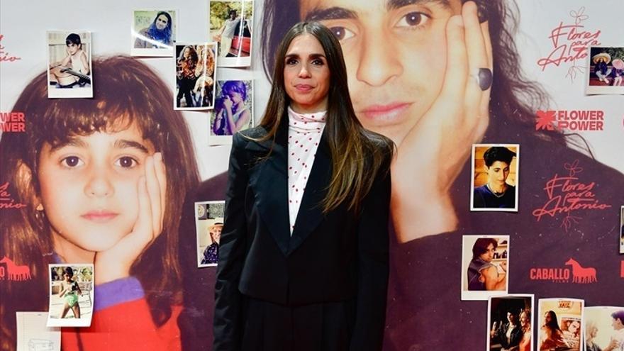 Elena Furiase cuando se presentó el documental de su prima Alba Flores