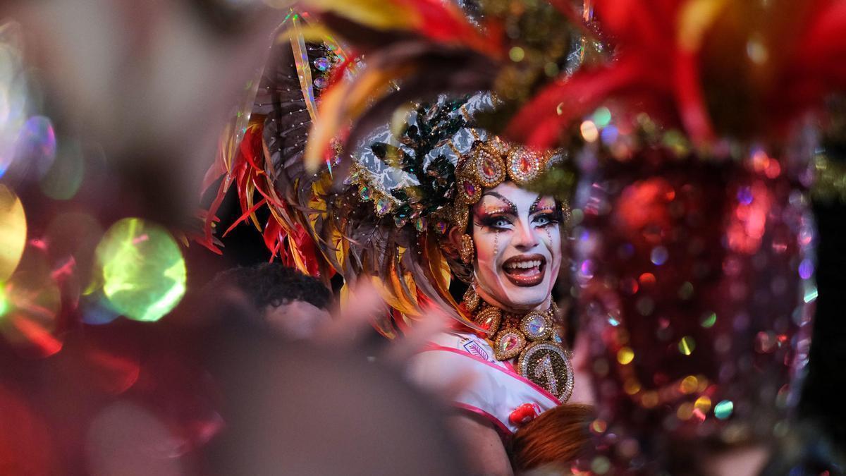 Gala Drag Queen en el carnaval de Las Palmas de Gran Canaria