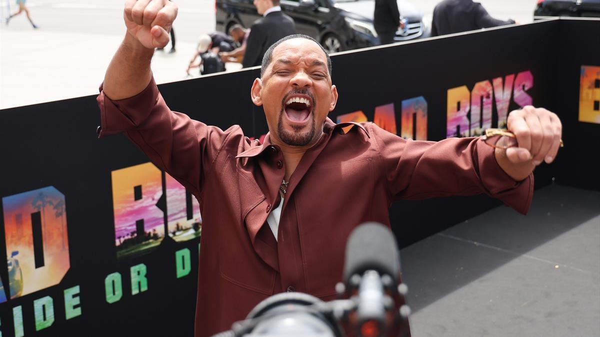 Will Smith, en la presentación de la película "Bad Boys: Ride or Die".