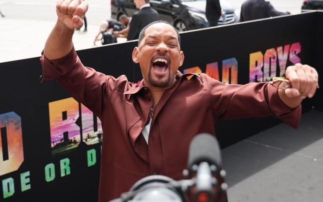 Will Smith, en la presentación de la película "Bad Boys: Ride or Die".