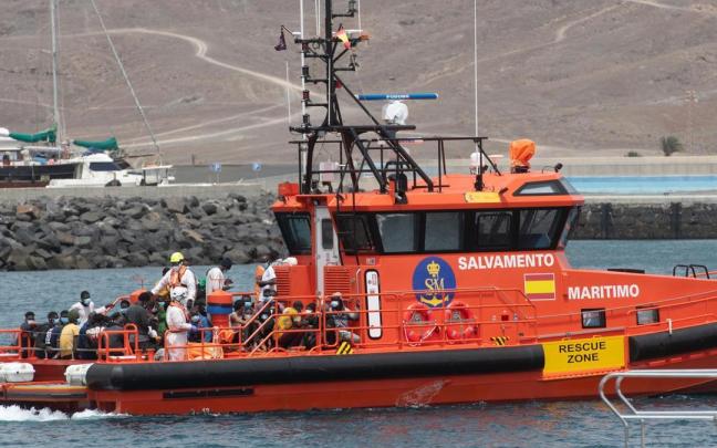 Una embarcación de Salvamento Marítimo