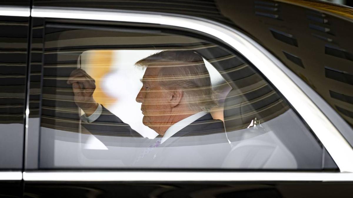 El presidente estadounidente Donald Trump