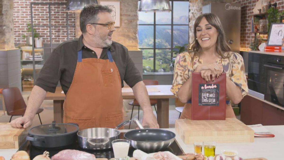 Ander González y Gabriela Uriarte en 'A Bocados'