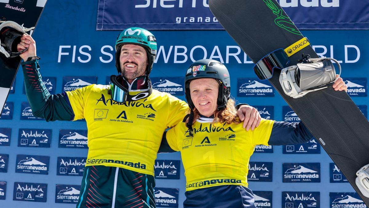 Lucas Eguibar se hizo el pasado 12 de marzo con el liderato de la Copa del Mundo de snowboard en Sierra Nevada.