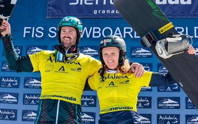 Lucas Eguibar se hizo el pasado 12 de marzo con el liderato de la Copa del Mundo de snowboard en Sierra Nevada. Lucas Eguibar se hizo el pasado 12 de marzo con el liderato de la Copa del Mundo de snowboard en Sierra Nevada.
