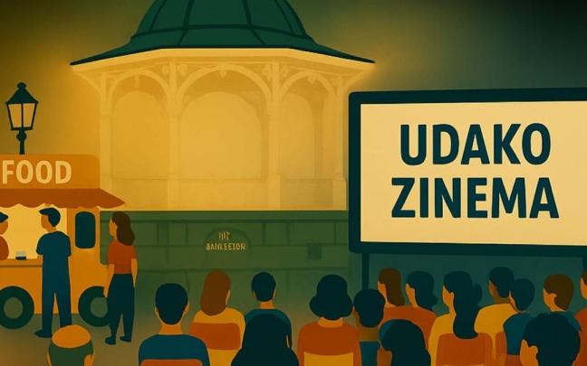 Los aficionados al séptimo arte tienen una cita con el cine al aire libre en el kiosco de Deba