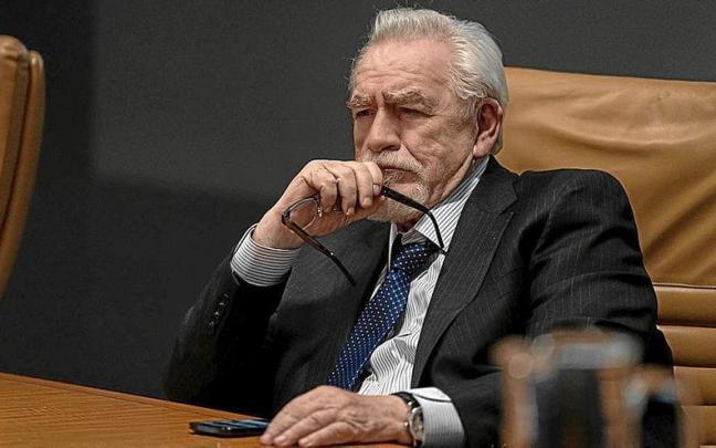 El actor Brian Cox, como Logan Roy, en una escena de la cuarta temporada de la serie ‘Succession’. | FOTO: HBO MAX El actor Brian Cox, como Logan Roy, en una escena de la cuarta temporada de la serie ‘Succession’. | FOTO: HBO MAX