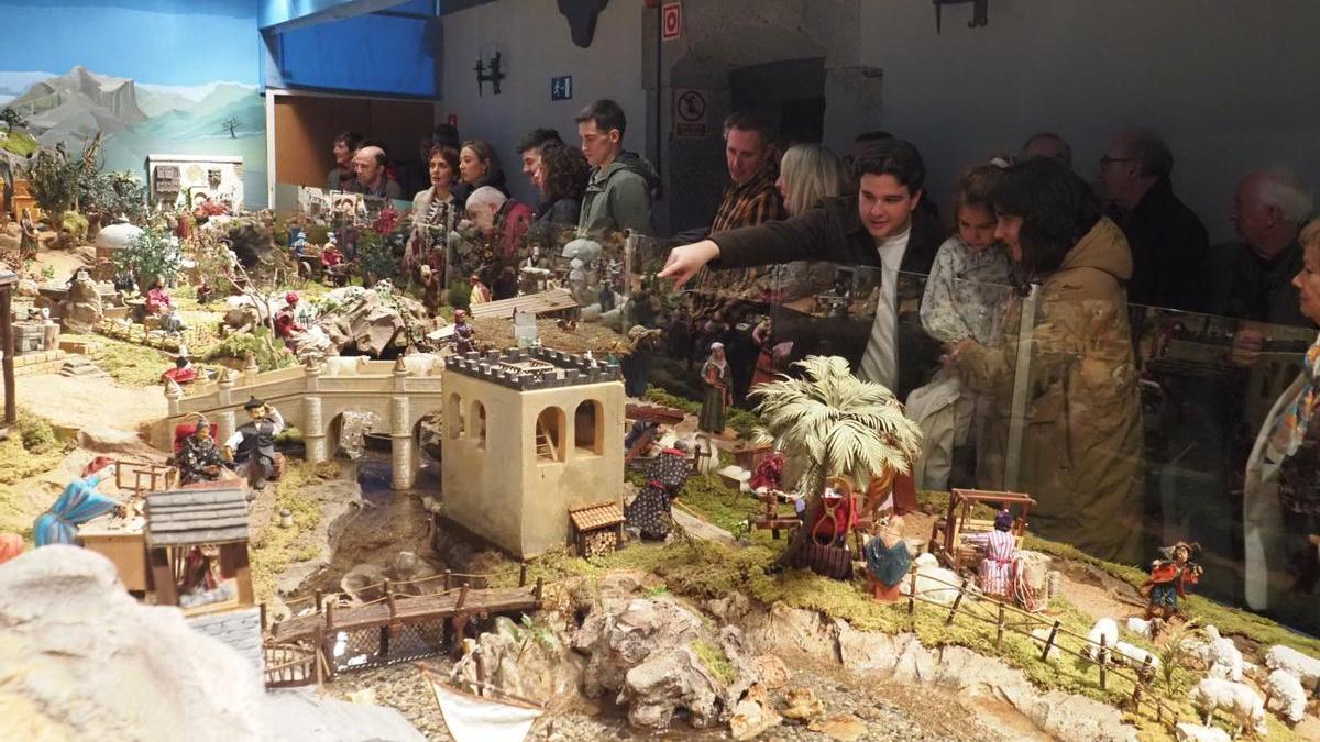 La presentación oficial del belén ha estado muy animada.