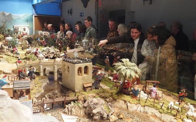 La presentación oficial del belén ha estado muy animada.