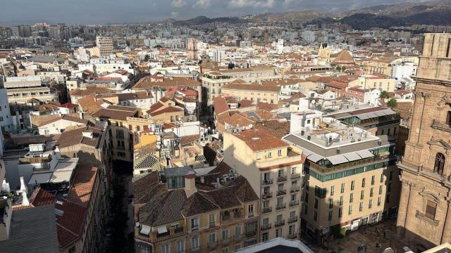 Vista aérea de la ciudad de Málaga / Europa Press Vista aérea de la ciudad de Málaga