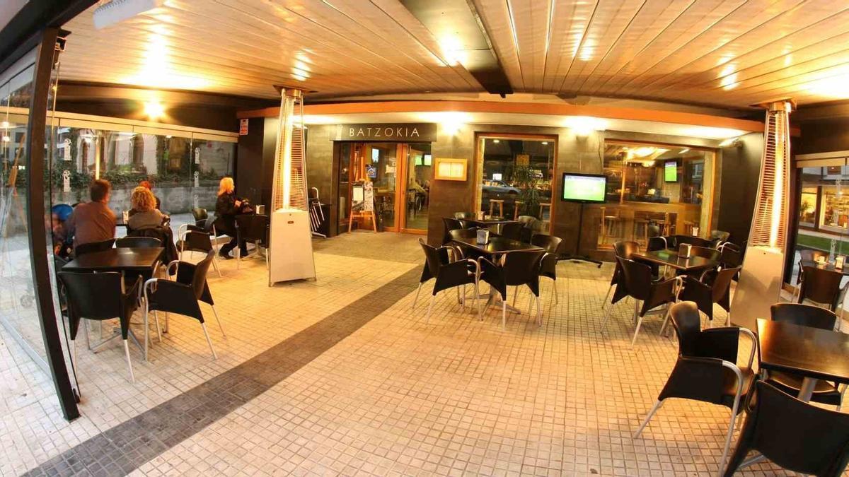 Exterior del Batzoki de Zarautz.