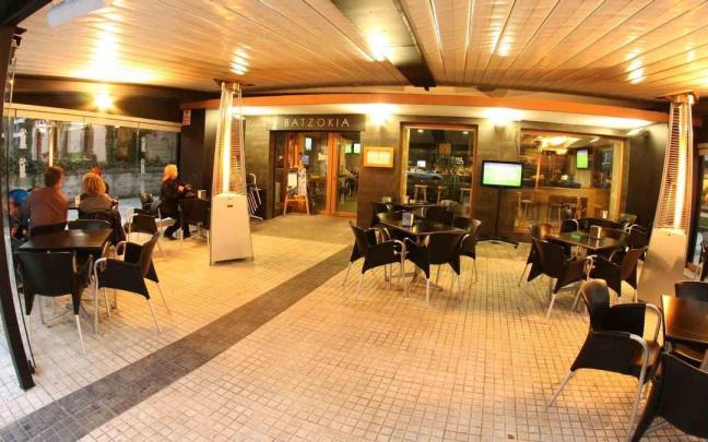 Exterior del Batzoki de Zarautz.