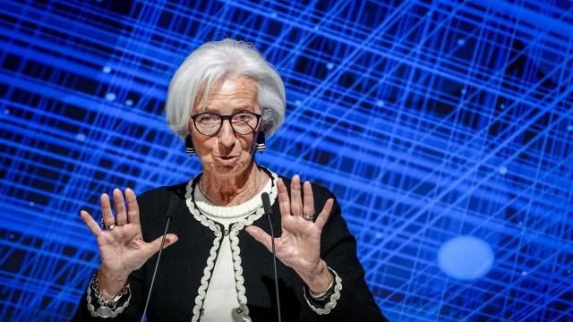 Christine Lagarde, presidenta del BCE.