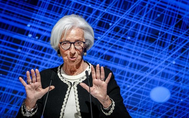 Christine Lagarde, presidenta del BCE.