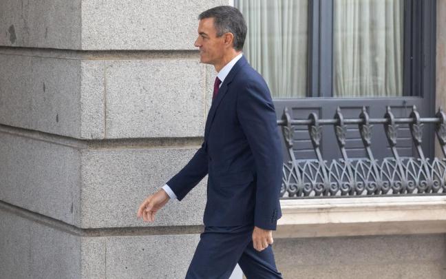 El presidente del Gobierno, Pedro Sánchez