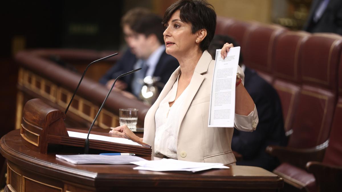 La ministra de Vivienda y Agenda Urbana, Isabel Rodríguez.