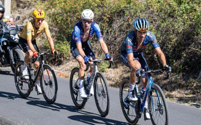 Mikel Landa, vencedor de la etapa reina.