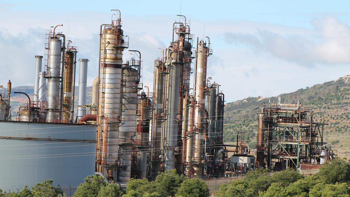Un complejo petroquímico