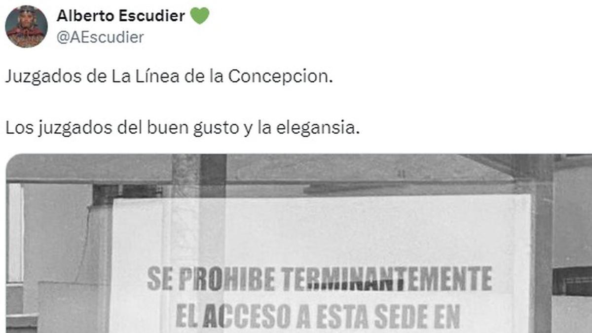 El comienzo del post.