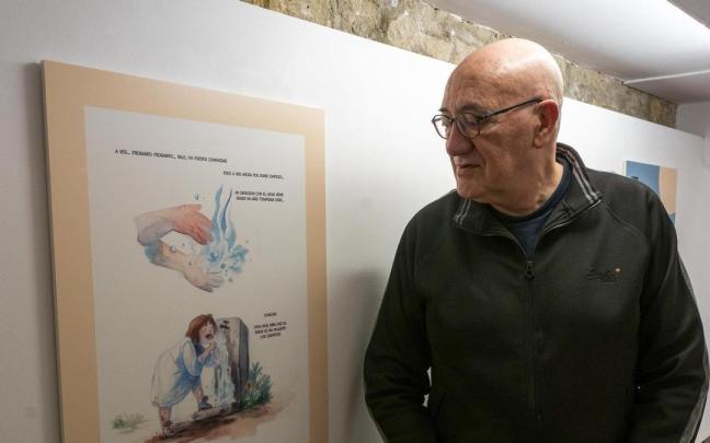 Antonio Altarriba, en Zuloa.