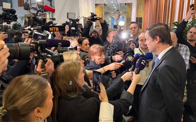 John Christian Elden, abogado de las víctimas en el caso contra el hijo de la princesa Mette-Marit.